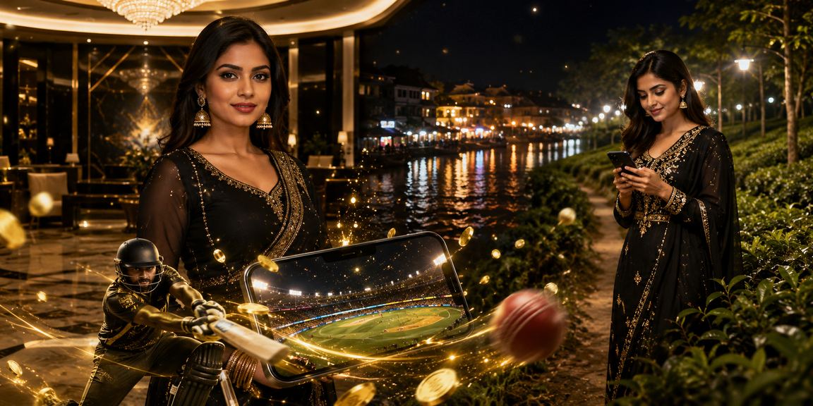খুলনার চা বাগানে ক্রিকেট বেটিং গেম উপভোগ করছেন ব্যবহারকারী